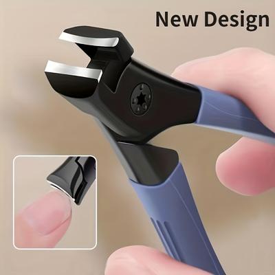 Premium Nail Clippers Stainless Steel Large Opening, Thick Toenails & Fingernails Trimmer, Classic Style