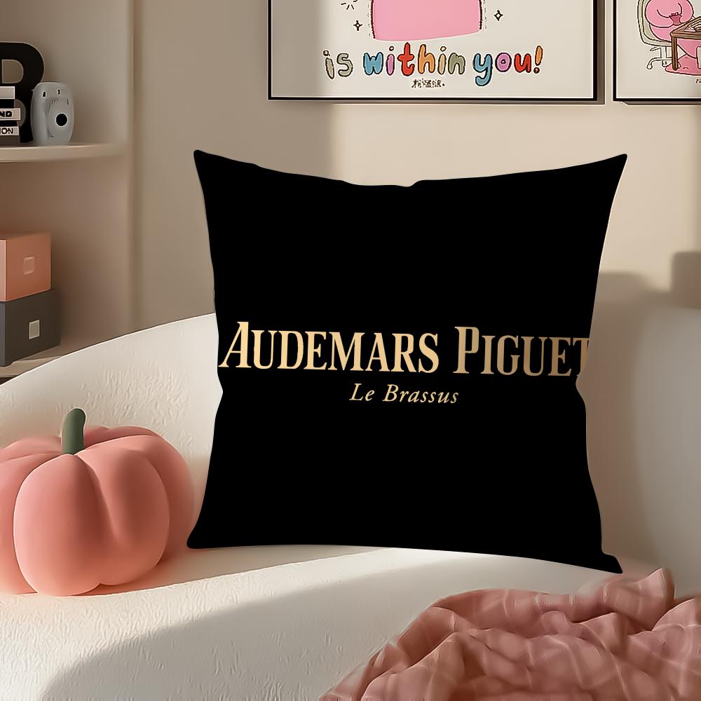 Luxury WatchBrand AAudemars Piguet Cushion Cover Pillowcase Short Plush Invisible zipper Room Sofa Cushion Cover