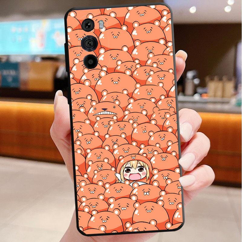 Umaru Chan Anime Phone Case For Motorola Edge 60 50 40 Pro 60 50 40 30 Ultra Neo Fusion Moto G Play G Stylus G Carcasas