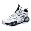 873 Men's Women's Basketball Shoes Mid Top Leather Surface Anti Slip Court Training Youth Fashion Sports
