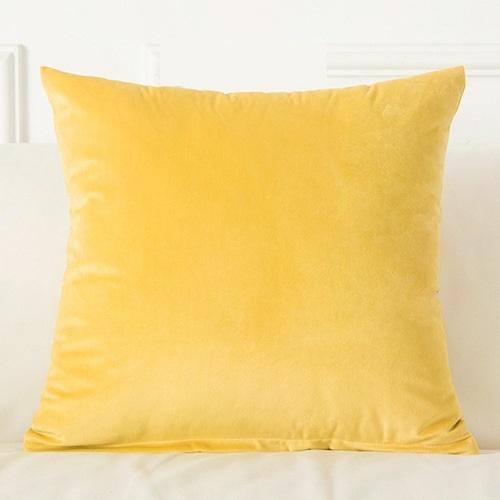 Solid Velvet Pillow Cushion Cover Home New Year Decorative 40*40/45*45/50*50/55*55/60*60cm Kussenhoes Housse De Coussin Cojines