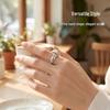 Elegant 'I Love You' Adjustable Couple Rings - Luxurious, Versatile Accessories for Girlfriends