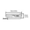 3D Printer Belt Fastening Nut Project Synchronous Belt Locking Nut Replacement for VORON 0/0.1/0.2 3D Printer