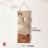 Bear Cartoon Wall Hanging Storage Bag For Bedroom Organizer And Multipurpose Use