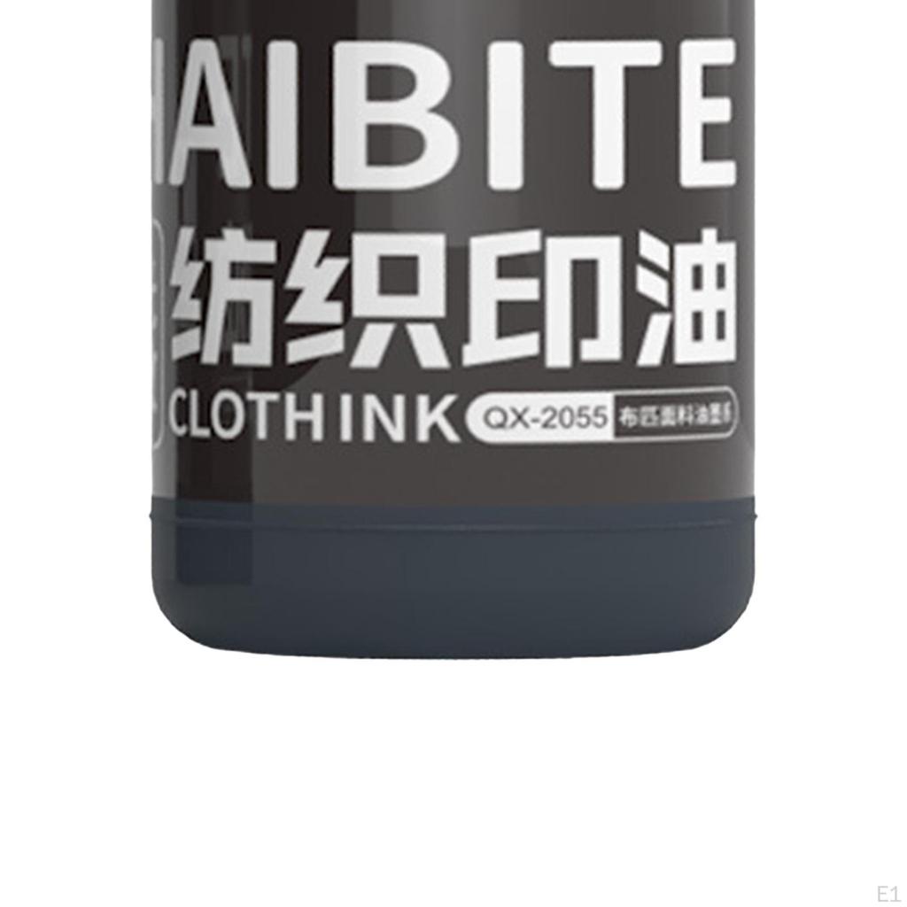 Clothing Stamps Refill Ink Printing Oil Cloth Fabric Textile Marker for