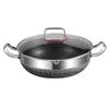 Stainless Steel Cooking Pot with Handles for Induction Cooktop