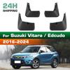 4PCS Splash Guards Mudguards Compatible with Suzuki Vitara / Edcudo  2016 2017 2018 2019 2020 2021 2022 2023 2024 4th Gen.