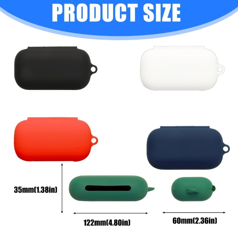 Soft Silicone Case Cover for AeroFit 2 Professional Earbuds Case Secure Grip Scratches Resistant Housing Skin