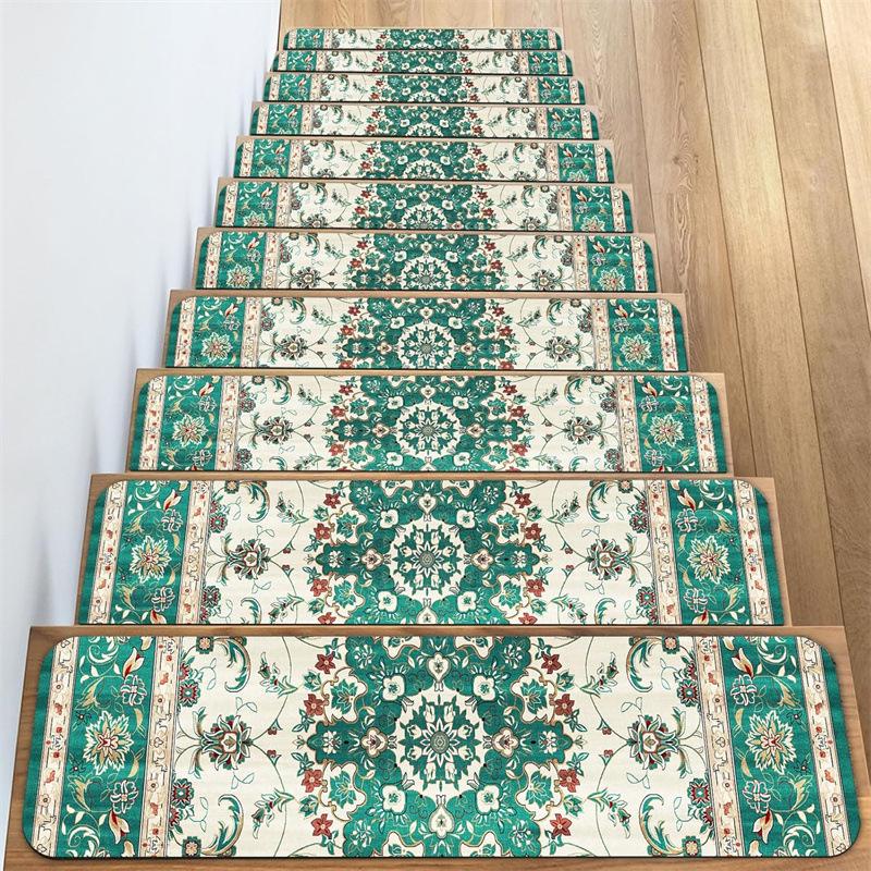 Non-Slip Carpet Stair Treads for Wooden Steps,  These Rubber Stair Runners Are Designed for Indoor Use, Providing Safety Mats