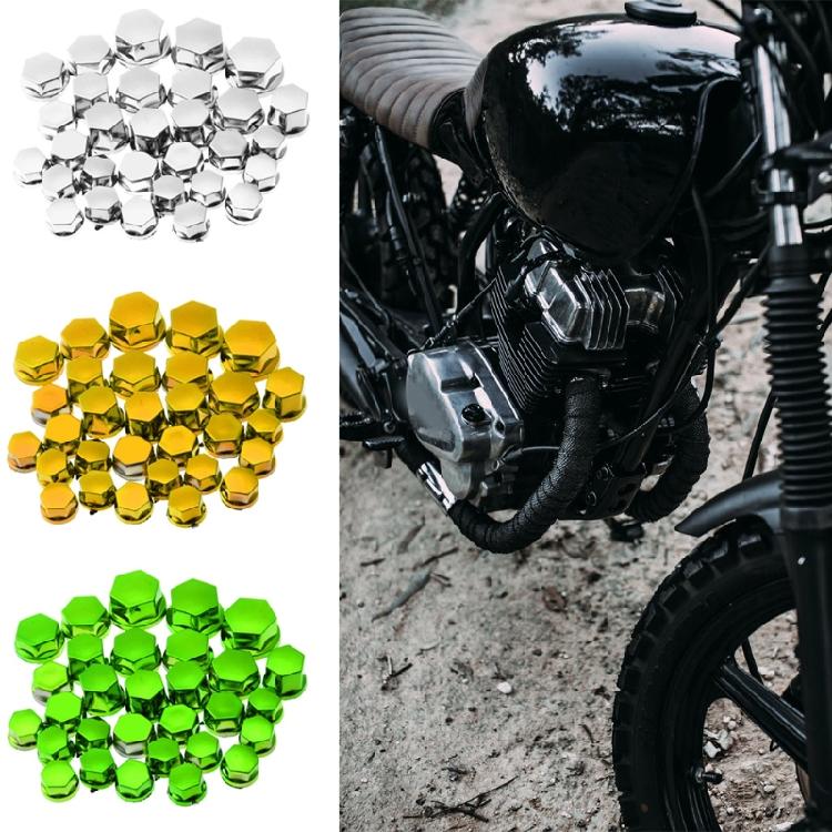 Motorbike Exterior Decoration 30Pcs Protective for Shell Cover for Wheel Screw N