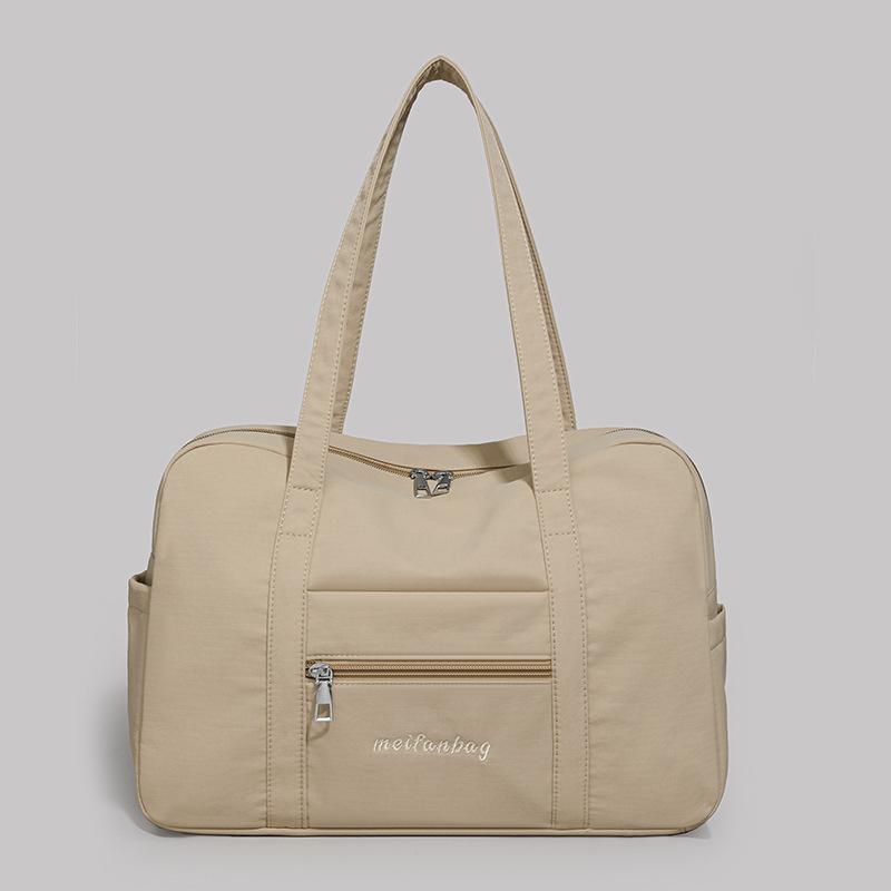 Summer new foreign style simple personality trend large capacity bag 2025 fashion leisure women shoulder tote bag