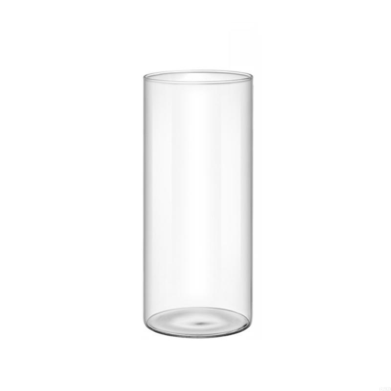 62KD Handcrafts Glass Vase Glass Cylinders Vase Glass Holder Beautiful Pattern for Florals Arrangements and Gifting