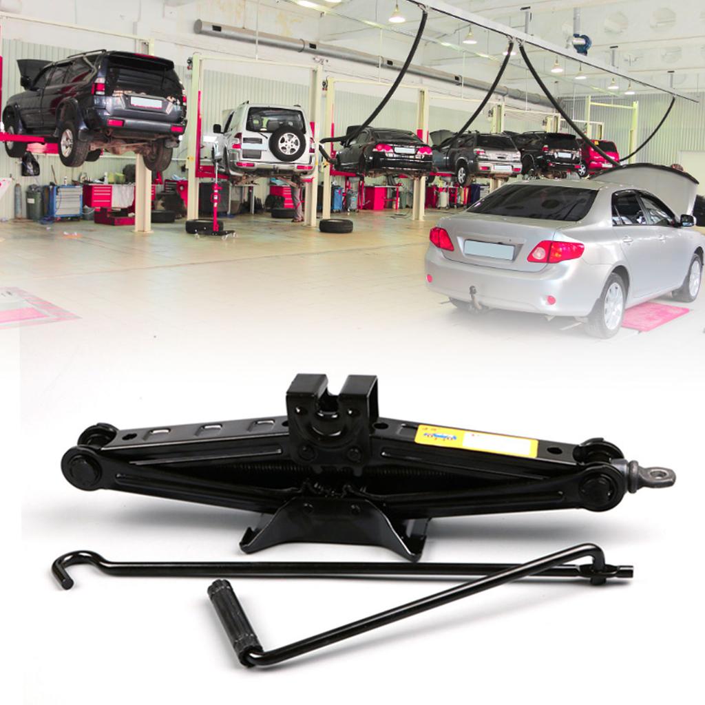 Saxdomkraft Stark Bärförmåga Energisnål Bärbar Metall Handvev Lyftdomkraft för Verkstad Bilar 1.5T