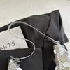 Autumn and Winter Super Fire Niche Sequined Bag Women's 2025 New Versatile Shoulder Underarm Bag Fashionable Tote Bag