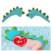 Knitted Little Dinosaur Baby Photography Props Blue Studio Style Clothing Supply Woolen Yarn Hat Clothes for Newborn Photo Props