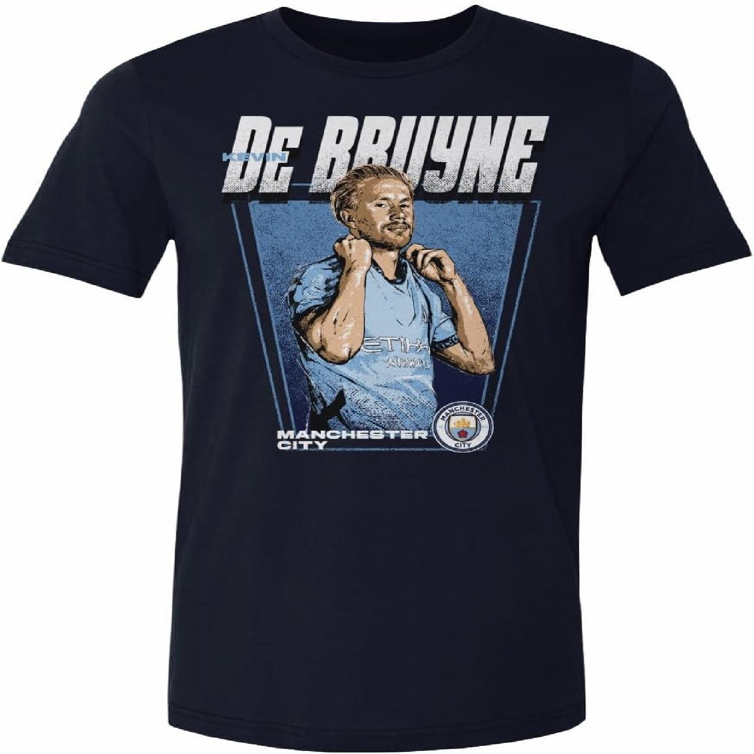 500 LEVEL Kevin De Bruyne Manchester City Shirt - Kevin De Bruyne Manchester City Premiere S разноцветный