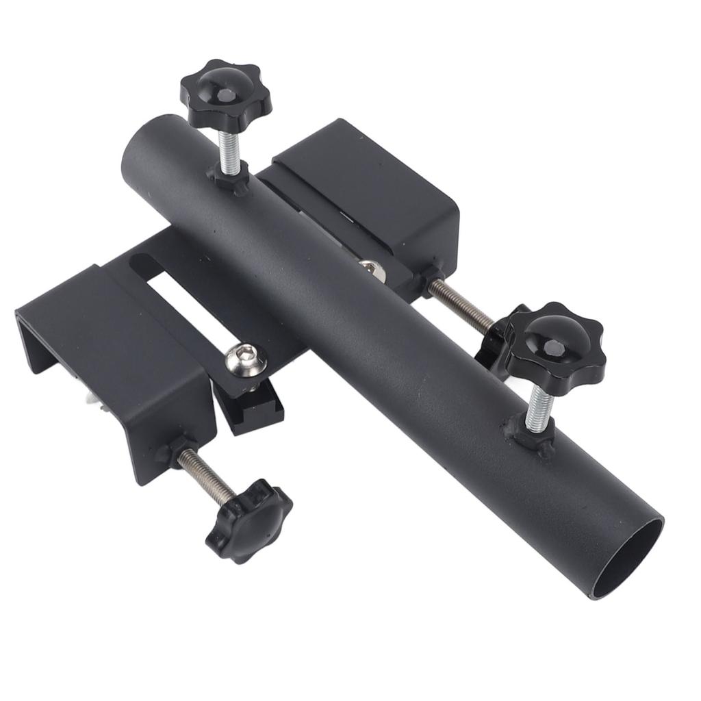 Soporte universal para mástil de bandera de camión, de acero, de construcción robusta, para enganche de camión.