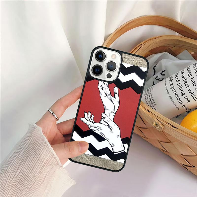 TWIN PEAKS Art Print Phone Case For iPhone 17 Air 16 15 14 11 12 13 Pro  MAX Plus Coque Cover Shell
