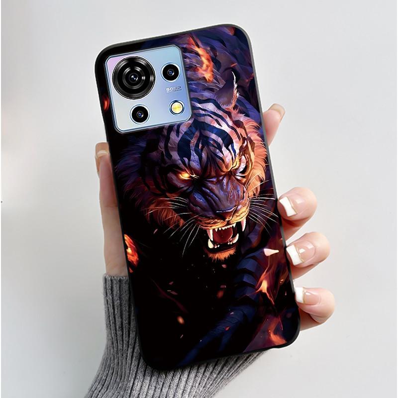 For ZTE Blade V50 Vita Case Luxury Cute Love Rabbit Funny Black Soft Silicone Phone Casing For ZTE BladeV50 Vita V50Vita Cover
