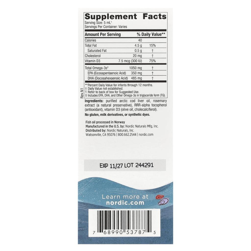 Dha for Infants, 60Ml(2Fl Oz)