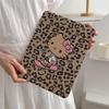 Cute Leopard Skateboard HelloKitty Tablet Case Suitable for A16 2024 11 2025 Air 5/4 10.9 iPad 10 9.7 10.2/10.5 Mini 6/5 with Pe