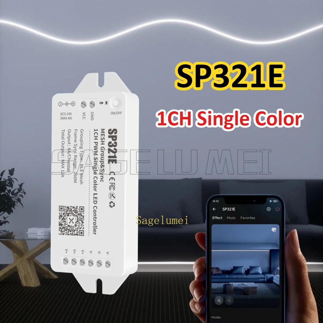 

MESH Group&Sync PWM LED Controller SP321E/SP322E/SP323E/SP324E/SP325E/SP328E ForCCT RGB RGBW RGBCCT Single color LED Strip 1-5CH