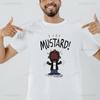Kendrick Lamar MUSTARD Meme Shirt Neu Viral GNX Album Referenz Tops Hip Hop Musik Grafik T-Shirts Mustard Lamar Kurzarm