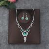 Set di Collana e Orecchini alla Moda in Stile Coreano: Accessori Perfetti per Matrimonio Sposa