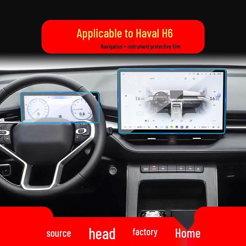 Schutzfolie für Navigationsbildschirm und Bedieninstrumente des Haval H6 2. & 3. Generation (H6S Guochao Version)