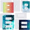 1PC Switch Board Silicone Mold Socket Panel Casting Mold Double Hole Square Single Hole Rectangle for DIY Handmade