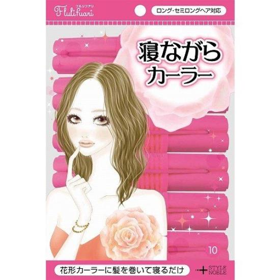 

Noble Furifari Sleeping Curlers (6 pieces) (x 1) рожевий