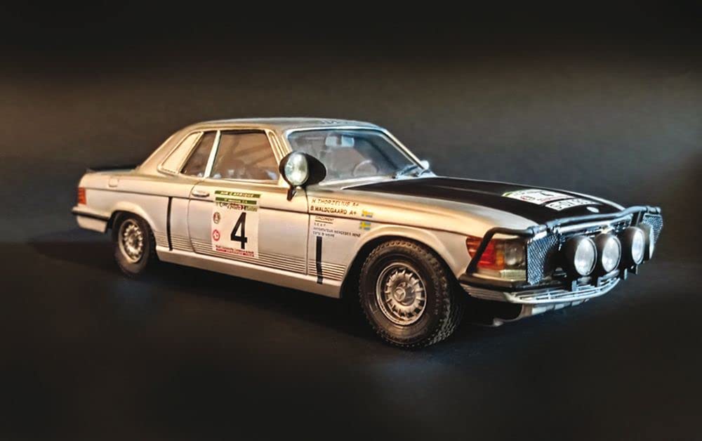 Italeri 1/24 Scale Mercedes 450SLC Rally Bandama (Ivory Coast) 1979 Plastic Model Kit with Japanese Instructions (IT3632)