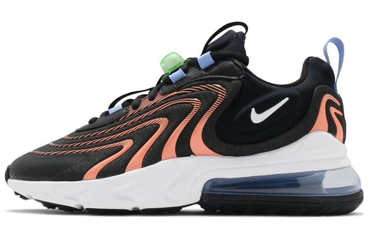 Nike Air Max 270 React Eng Черно-оранжевый Женские CW8605-001 35.5
