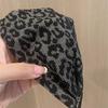 New Leopard Print Warm Mask Sexy Breathable Face Veil Washable Dustproof Face Cover Autumn and Winter