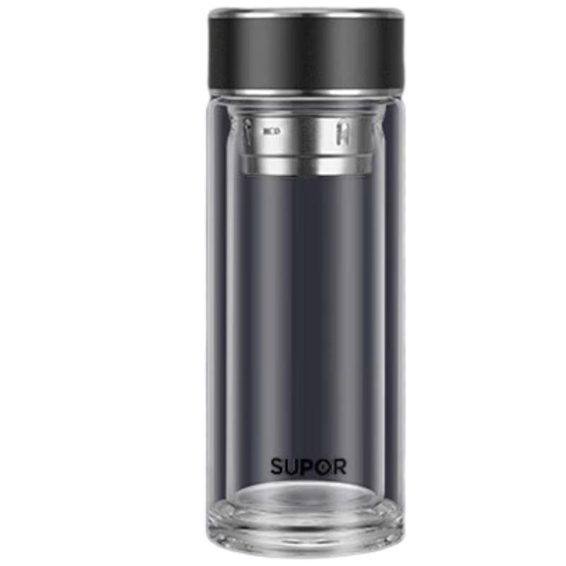 Supor Double-Layer Glass Tea Infuser Bottle