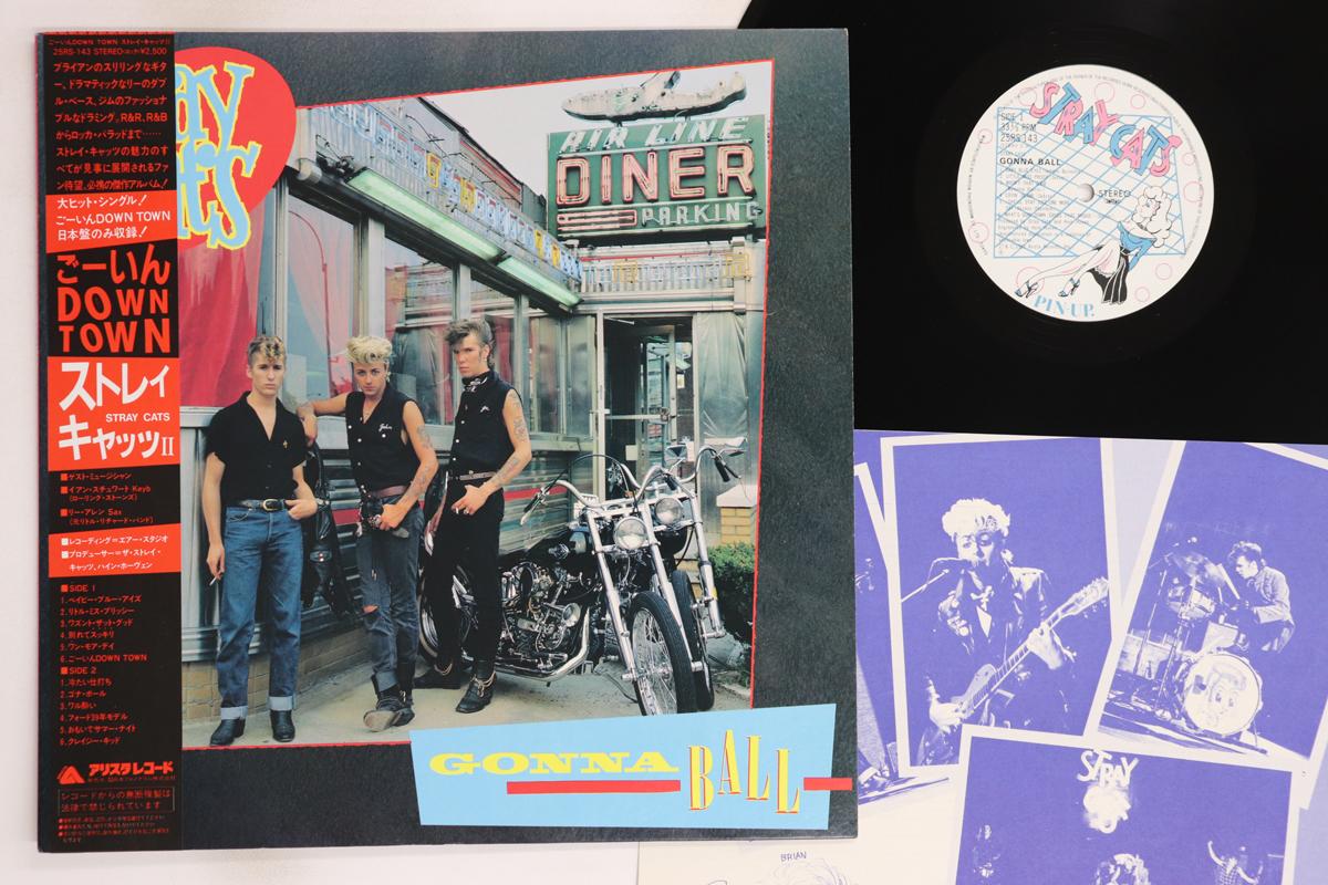 

LP Record STRAY CATS - Gonna Ball 25RS143 ARISTA 1981 Japan Obi Rock Used