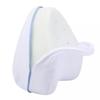 Coussin pour les jambes - Oreiller en gel viscoélastique - Alignement du dos - Hypoallergénique - Lavable