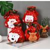 Weihnachtsidee Apfeltasche Weihnachtsmann Kindergeschenktasche Süßigkeiten Produkttasche Bündel