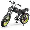 EMOKO C93 Erwachsenen Mountain E-Bike mit Doppelantrieb 1000*2 Motor 48V23AH Batterie E-Bike All-Terrain EBike