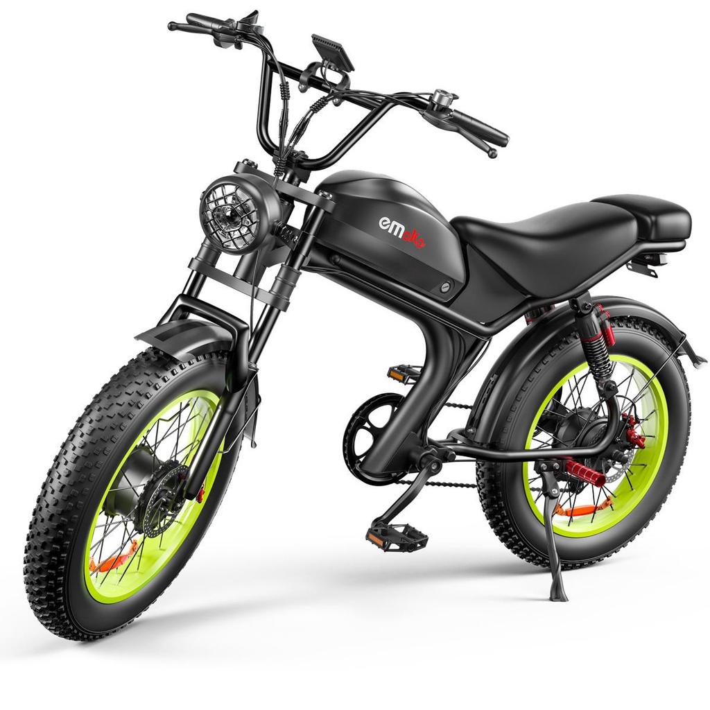 EMOKO C93 Double-drive Adult Mountain Electic Bicycle 1000*2 Motor Motor 48V23AH Battery Electic Bicycle All-Terrain EBike