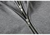 Women's 2025 Mid-Length Hooded Pocket Sweatshirt Zipper Jacket - Fake Two-Piece Loose Fit