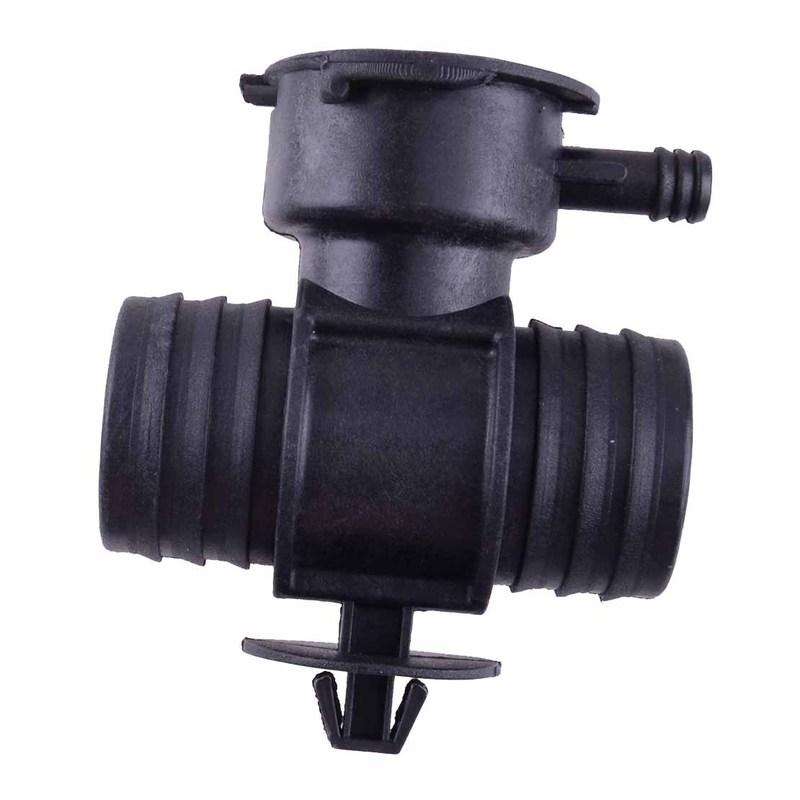 55116901AA 52028974AA Coolant Filler Neck Radiator Hose Connector & Radiator Cap Fit for Chrysler 200 Dodge Avenger Jeep Compass