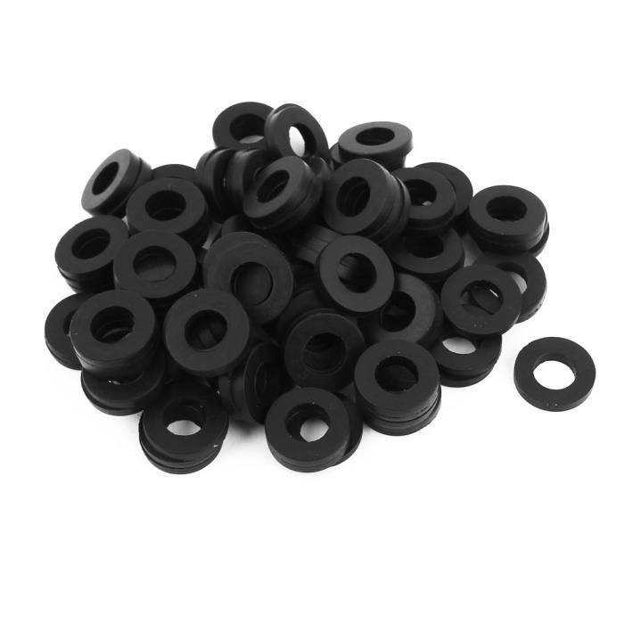 Vocoste 100pcs rondelle plate joint torique 10x19x3mm pour tuyau robinet
