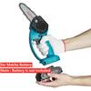 800W Mini Electric Pruning Saw Power Woodworking Cutter Tool Electric Chain Saw Garden Logging Trimming for Battery