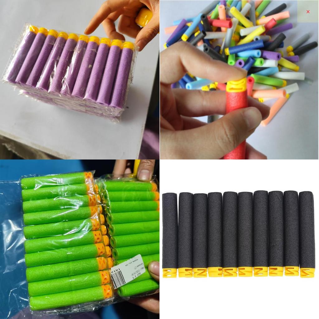 Eva Bullet Toy Gun Elite Soft Bullet Wholesale Toy Gun Accessories 7.2cm