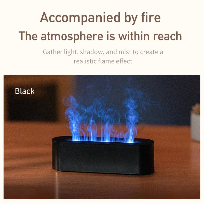 USB Multi-Color Simulated Flame Fragrance Diffuser