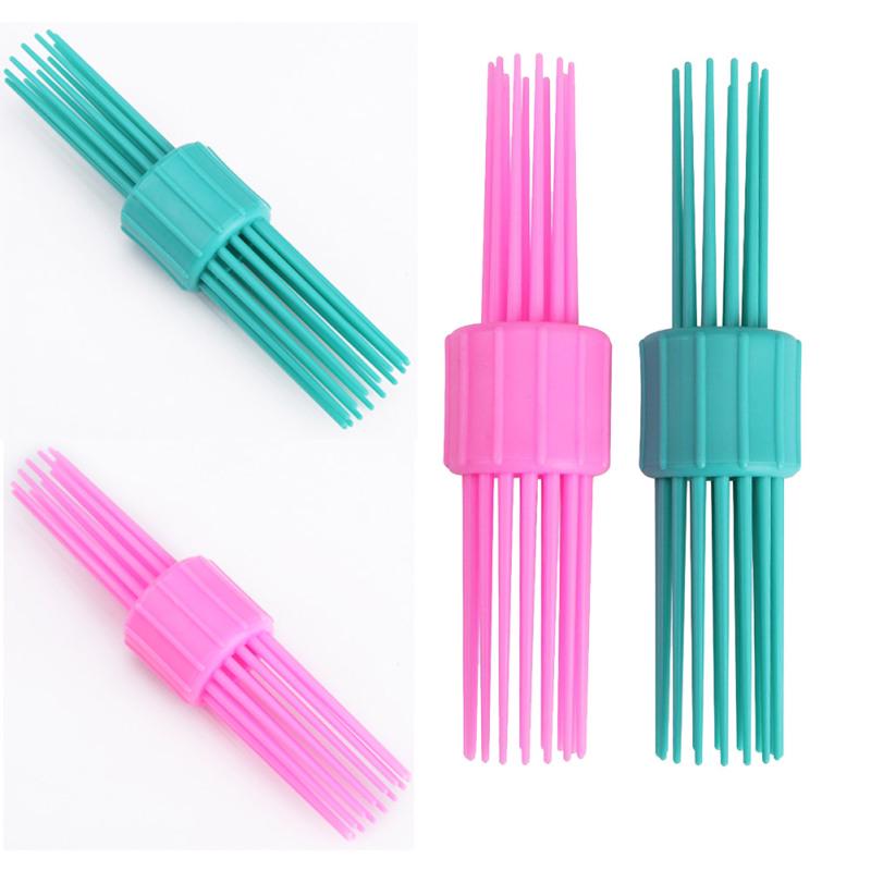 Buy Vintage Rolling Hair Style Comb Double Head Hairbrush Pinned Curl