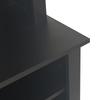 Hallway Wardrobe Coat Rack, Bench, Shoe Cabinet, Open Storage Space, 3 Hooks, Freestanding, Space-saving