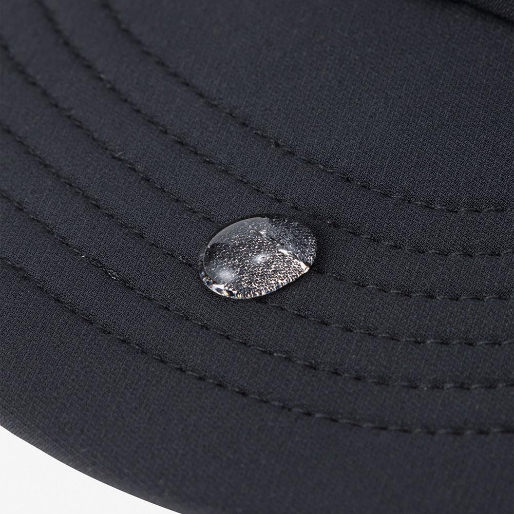 The North Face Barb cm Kids' Cap, Unisex, Water-Repellent, Stretch, Buckle-Adjustable, Black, 54.0-56.0