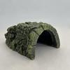 Fish Hiding Cave Resin Aquarium Turtle Reptile Basking Hide Habitat Decoration Artificial Reptile Terrarium Turtle Accessories